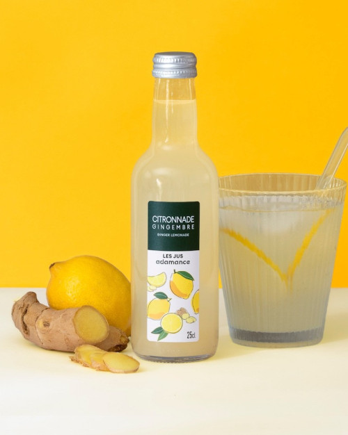 Jus VALRHONA - Citronnade/ Gingembre - 25cl