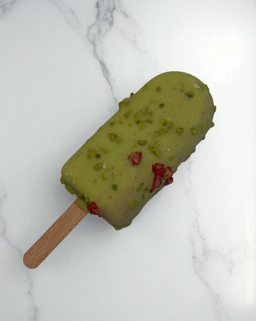 Bâtonnet glacé - Pistache/Griottes