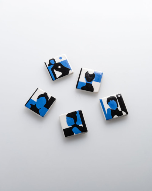 Collection de 5 fèves